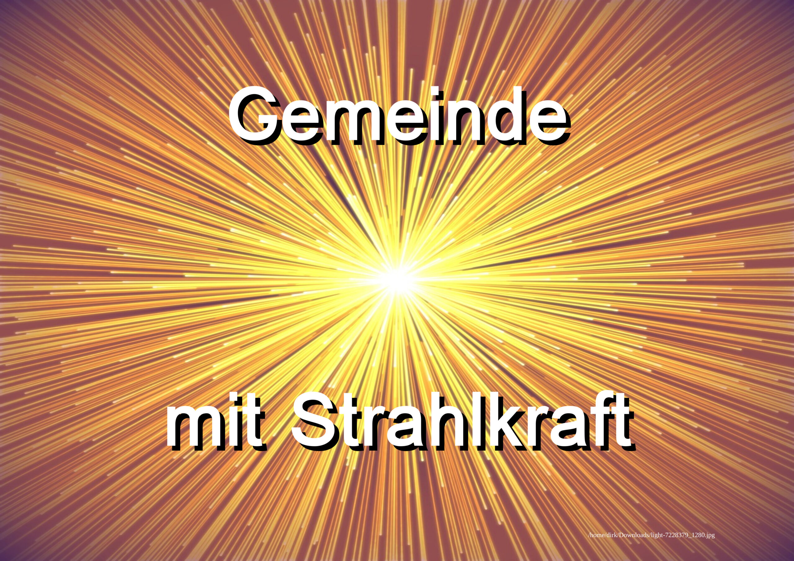 Gemeinde mit Strahlkraft
